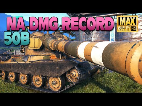 AMX 50 B damage record on NA - World of Tanks