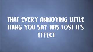 Julia Michaels - &#39;Worst In Me&#39; Lyrics