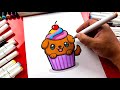 How To Draw A Puppycake Puppy Cupcake