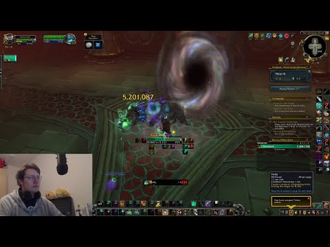 The Jailer's Gauntlet 9.2 PTR Layer 8  Necrolord Brewmaster Monk (5 million hit)