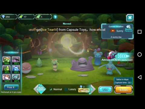 How to reset monster myst in Pokeland legends to get moltress and zapdos