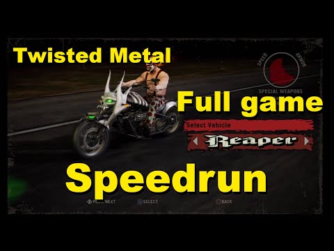 WORLD RECORD! First Twisted Metal 2012 Speedrun