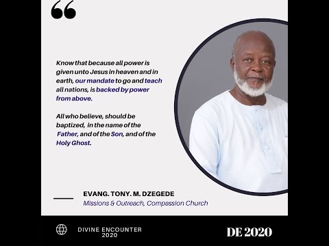 Going for the harvest by Evangelist Tony Dzegede