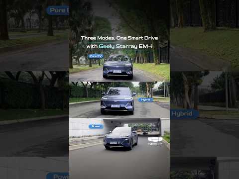 Three Modes & One Smart Drive with Geely Starray EM-i