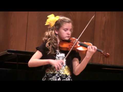 Summer Bradshaw, 10 yrs old.   Mendelssohn Violin Concerto in E minor 3rd mvt.