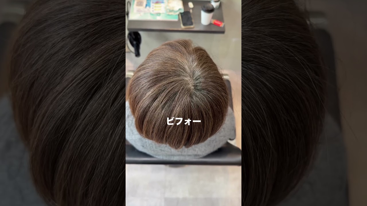 【白髪で諦めてる人は見て】 #50代ヘアスタイル #白髪染め#白髪ぼかし#ショートボブ #大阪美容室