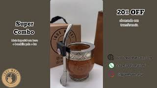 Video de SUPER COMBO MATE IMPERIAL DE ALGARROBO CON BASE DE ALPACA