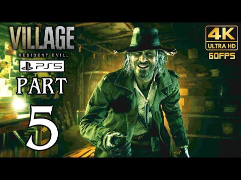 Resident Evil 8 VILLAGE (PS5) Walkthrough PART 5 Gameplay No Commentary @ 4K 60ᶠᵖˢ ✔