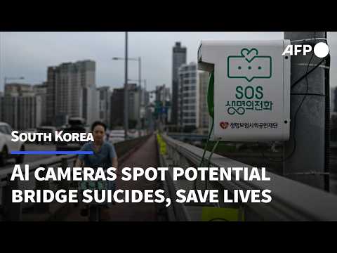 Video Thumbnail: AI cameras spot suicide attempts in South Korea's capital | AFP