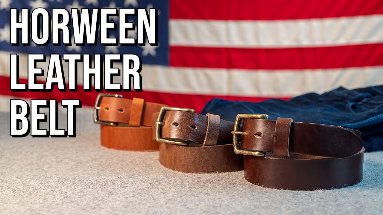 Horween Leather Belt