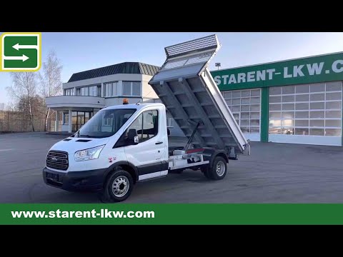 verkauft - Ford Transit Kipper, Klimaanlage, Tempomat, Anhängerkupplung www.starent-lkw.com VAN21006