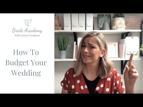How to budget your wedding (WEDDING BUDGET TIPS)