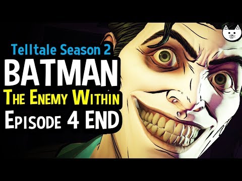 Batman The Enemy Within Episode 4 Ending - HE'S HERE - ( Telltale Batman Season 2 EP.4 End)