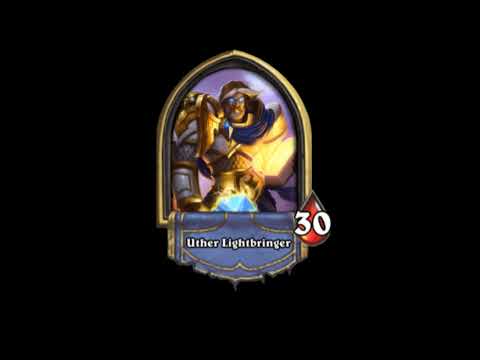 Uther Lightbringer All Hero Quotes - Hearthstone