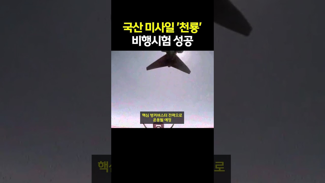 천룡 공대지미사일과 벙커버스터의 역할