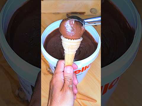 Ice Cream Nutella Chocolate