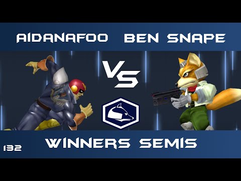 S@PS 132 - Aidanafoo vs Ben Snape - Winner's Semis - Melee Singles