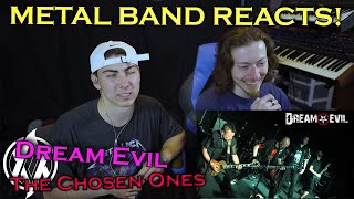 Dream Evil - The Chosen Ones (LIVE) REACTION | Metal Band Reacts!