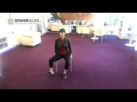 10 min d'exercice physique par jour pour les seniors - 4 : gym douce sur chaise