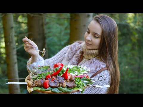Three favorite dishes of pork tongues! Cooking in the mountains