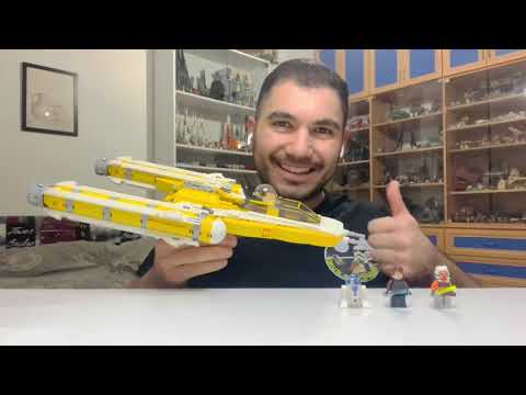 Building Time !! LEGO Star Wars 8037 Anakin's Y-Wing Starfighter