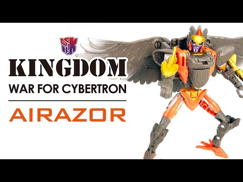 Kingdom AIRAZOR 王國系列 神鷹/飛劍勇士【KL變形金剛玩具分享568】