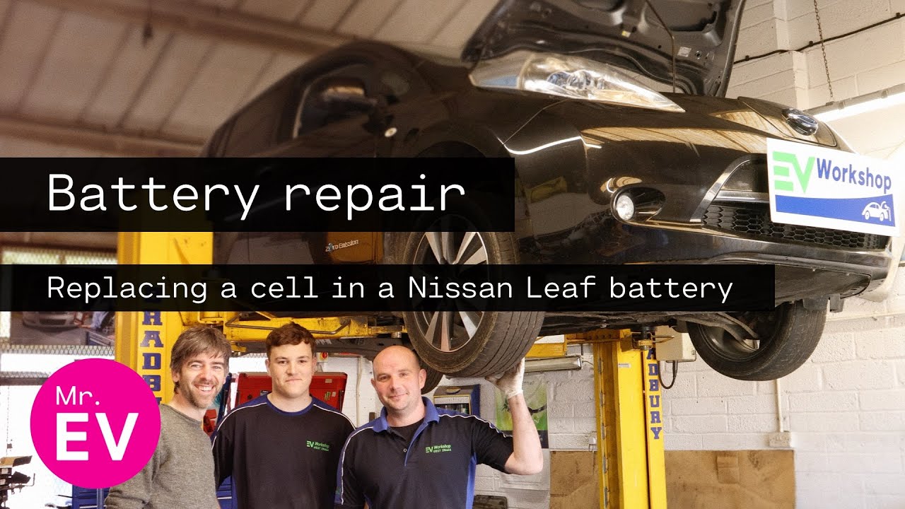 Scrap? LEAF it out! Here's how a 9-year-old Nissan LEAF 30kWh battery can be repaired. Part 2