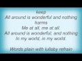 Catatonia - Nothing Hurts . Lyrics