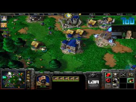Warcraft III #46 ToD & Grubby 2v2 vs NightElf&Human (Turtle Rock)