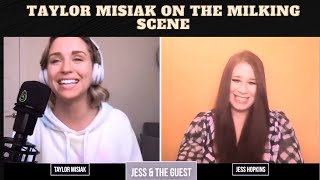 Taylor Misiak on The Milking Scene in Dave video