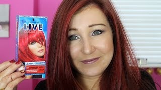 Schwarzkopf Live Colour XXL Hair Dye in Pillar Box Red - Review