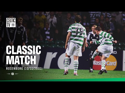 Classic Match: Celtic 1-0 Rosenborg (10/10/01) | Alan Thompson’s Free-Kick Magic!