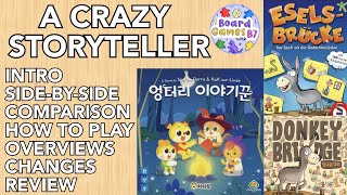A Crazy Storyteller (Donkey Bridge) & Eselsbrücke Board Game