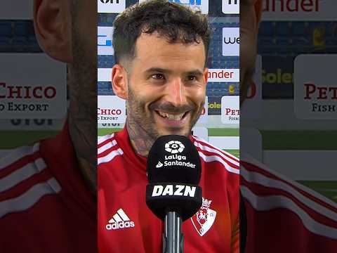 La sonrisa de Rubén al hablar de qué significa Osasuna y de la posibilidad de jugar Europa… ❤️