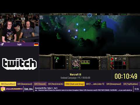 Warcraft III [Undead Campaign] by Sajiki - #ESASummer19