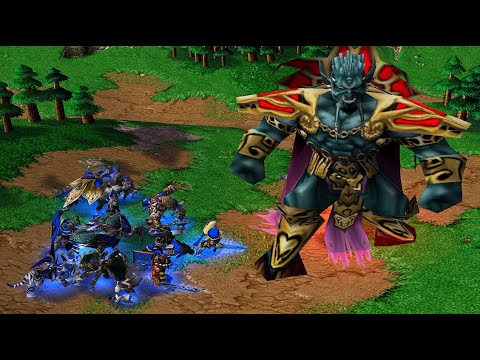 Archimonde VS 12 Campaign Level 10 Fully Upgraded Heroes!