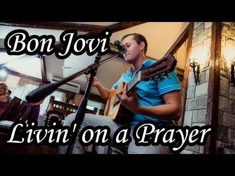 Bon Jovi - Living on a prayer cover (Acoustic songs by Sergio)