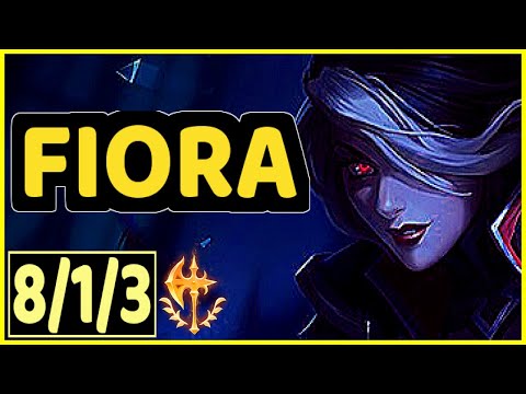 CHOVY (FIORA) vs YASUO - 8/1/3 KDA MID CHALLENGER GAMEPLAY - KR