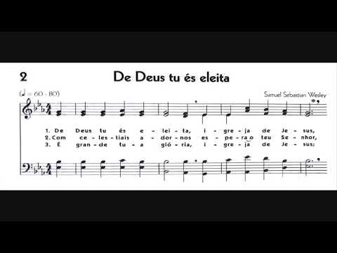 Hinário 5 CCB - Hino 002 - De Deus tu és eleita - Strings - Teclado Yamaha PSR S670