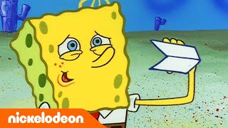 Download lagu SpongeBob SquarePants | Secarik kertas kecil | Nickelodeon Bahasa mp3
