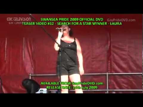 Swansea Pride 2009 Official DVD Teaser Video #12   Laura   Champers Search for a Star Winner 360p