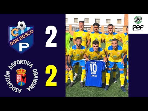 Resumen CP Don Bosco vs AD Obandina (2-2)