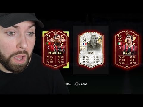 I Opened INSANE Serie A FUT Champs Rewards & 93+ Icon Moments Packs