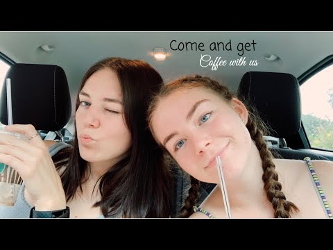 come get coffee with us || kalina & caitlin