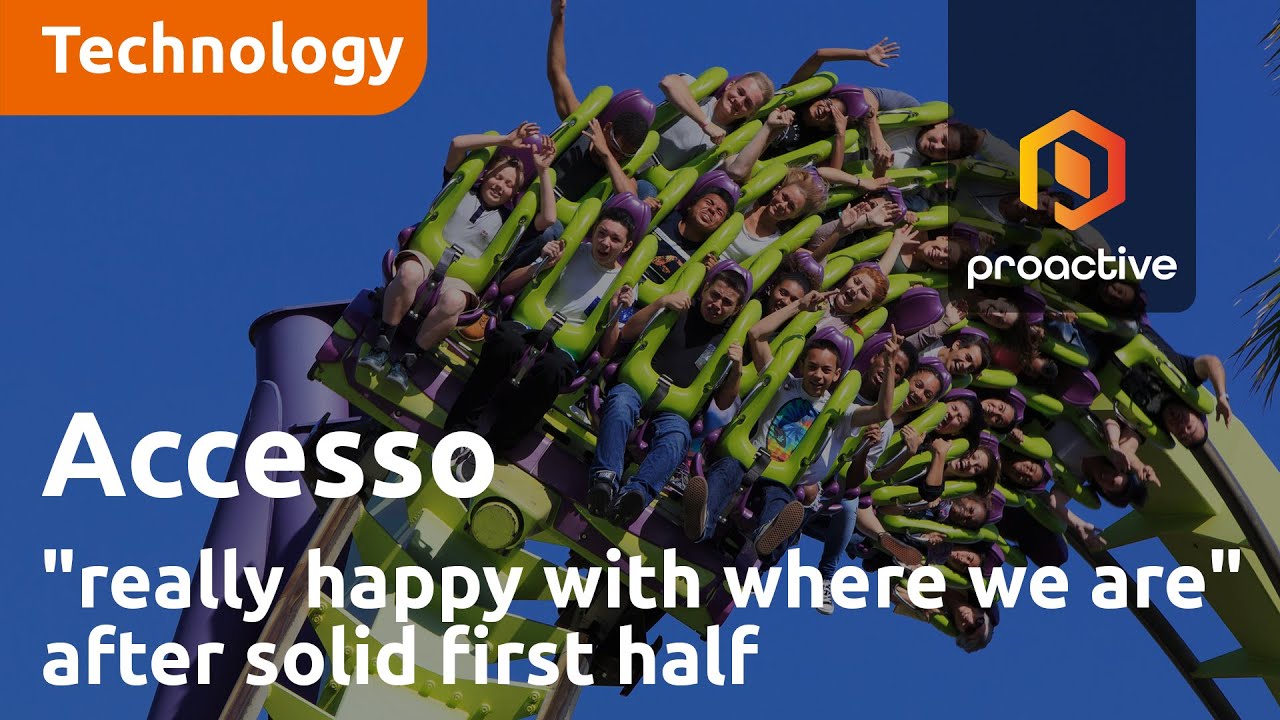 Accesso Technology Group "really happy with where we are" after solid first half