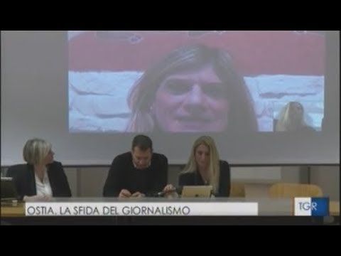"Ostia, la sfida del giornalismo". Angeli e Piervincenzi a Roma Tre (Tgr Lazio, Rai 3)