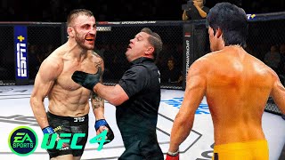 UFC4 Bruce Lee vs Alexander Volkanovski EA Sports UFC 4 PS5