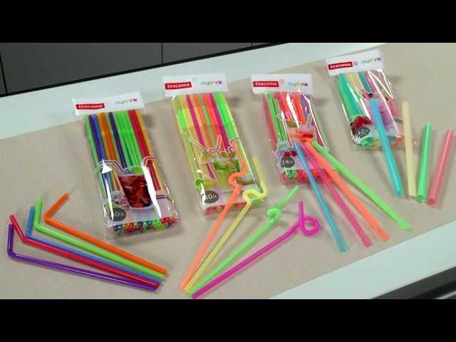 Video teaser per Drinking straws TESCOMA myDRINK