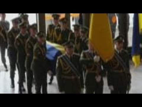 Zelenskyy attends late president Kravchuk's funeral in Kyiv