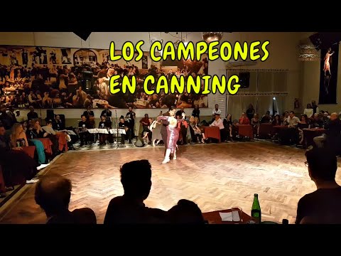 Los campeones 2022 Jeanette Erazú, Max Vera, Los Herederos del Compás tango Salon Canning